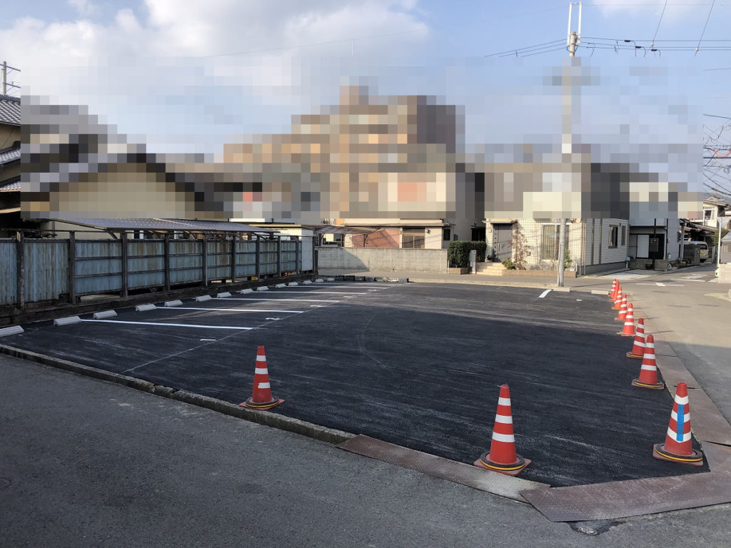 和歌山市　台風被害・老朽化の借家を解体し駐車場へ