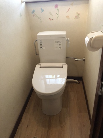 トイレ・洋間など改修工事