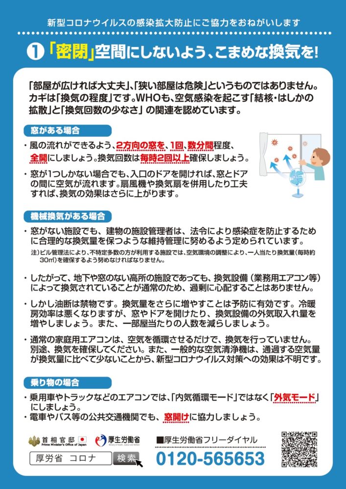 新型コロナウィルス対策