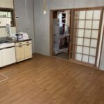 和歌山市　キッチンの換気扇交換・床の補強リフォーム