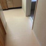 和歌山市　洗面所クッションフロア貼り替えリフォーム