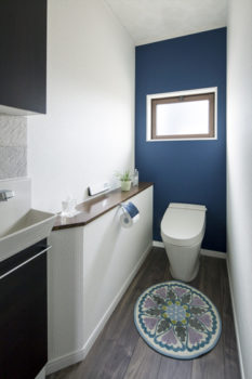 和歌山 トイレリフォーム 壁紙 クロス