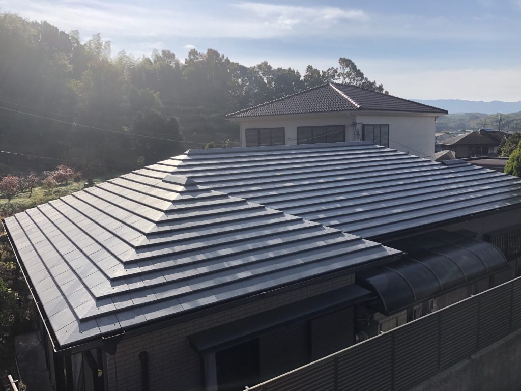 和歌山市　屋根瓦の葺き替えリフォーム