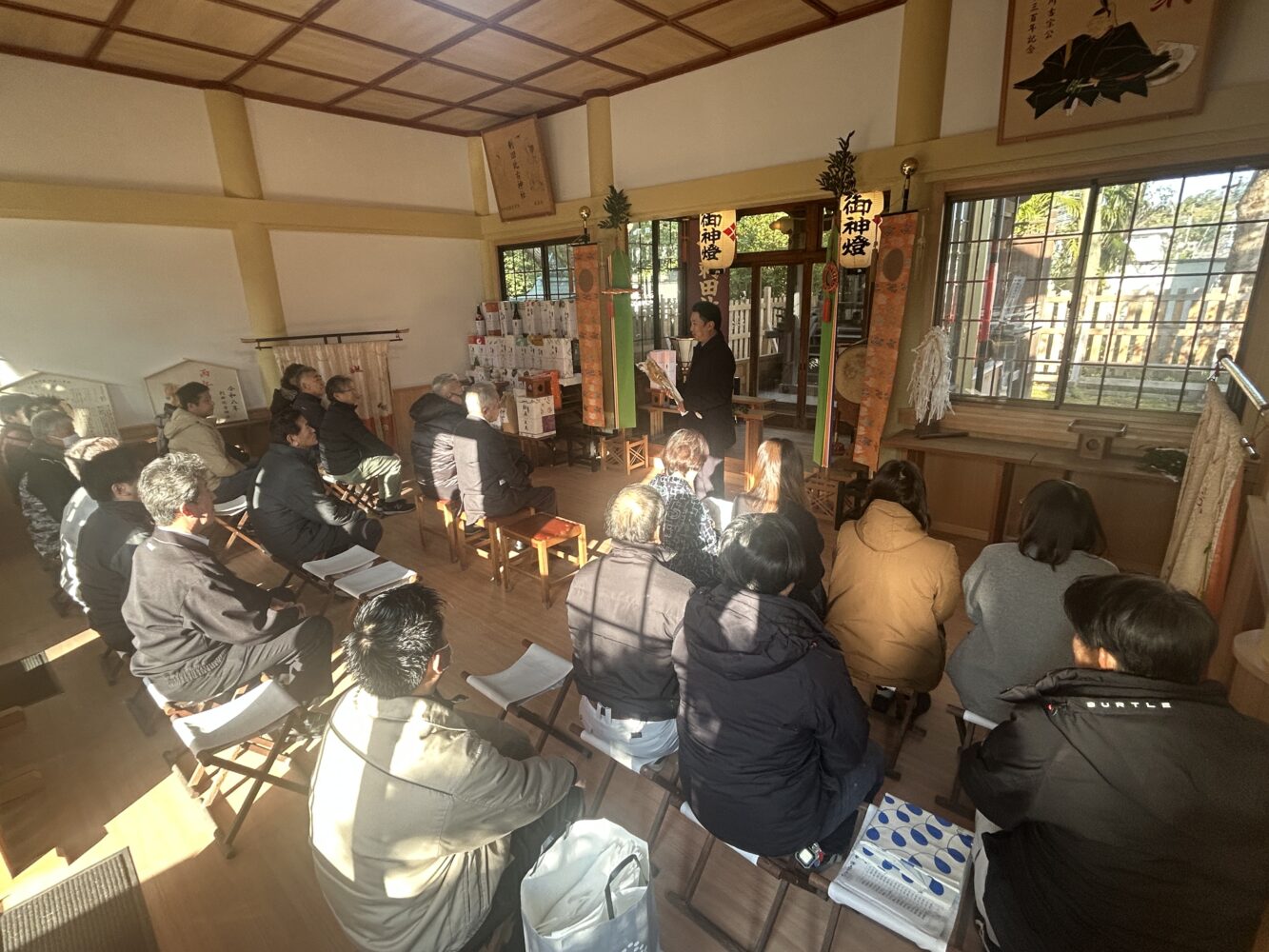 2026年度　㈱蔭山組　初祈願祭・新年会