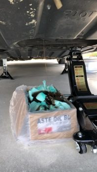 車のオイル交換をしました