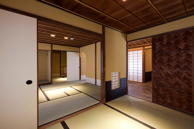 公共事業施工事例：和歌山市　岡公園茶室　夜雨荘改修工事