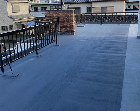 和歌山市　屋上防水・天井裏修繕・ベランダ塗装リフォーム