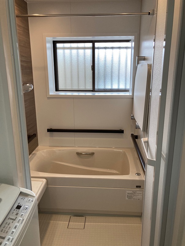 和歌山市　浴室・洗面・段差解消・手摺設置・インプラス　補助金活用リフォーム