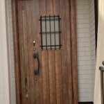 和歌山市　襖貼替・玄関ドア交換リフォーム