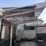 和歌山市　カーポート屋根修繕リフォーム