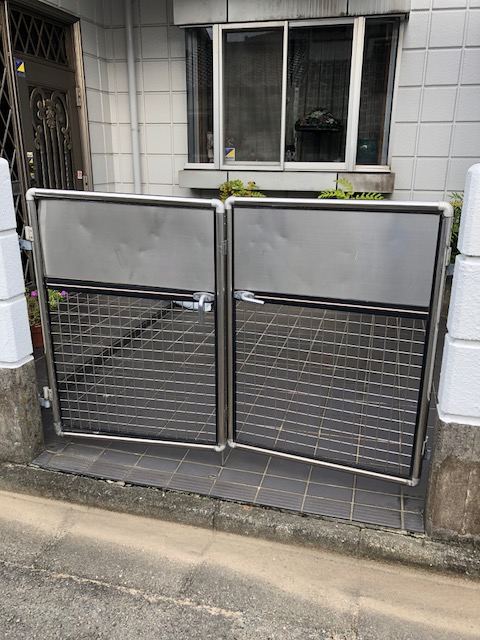 エクステリア 門扉リフォーム 蔭山組 和歌山市 エクステリア 門扉リフォーム 蔭山組 和歌山市